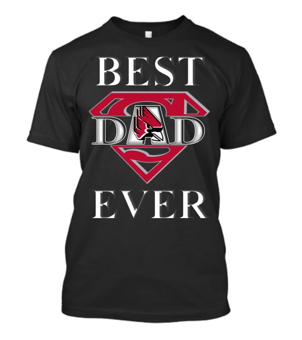 Ball State Cardinals Best Dad Ever Superman T-Shirt