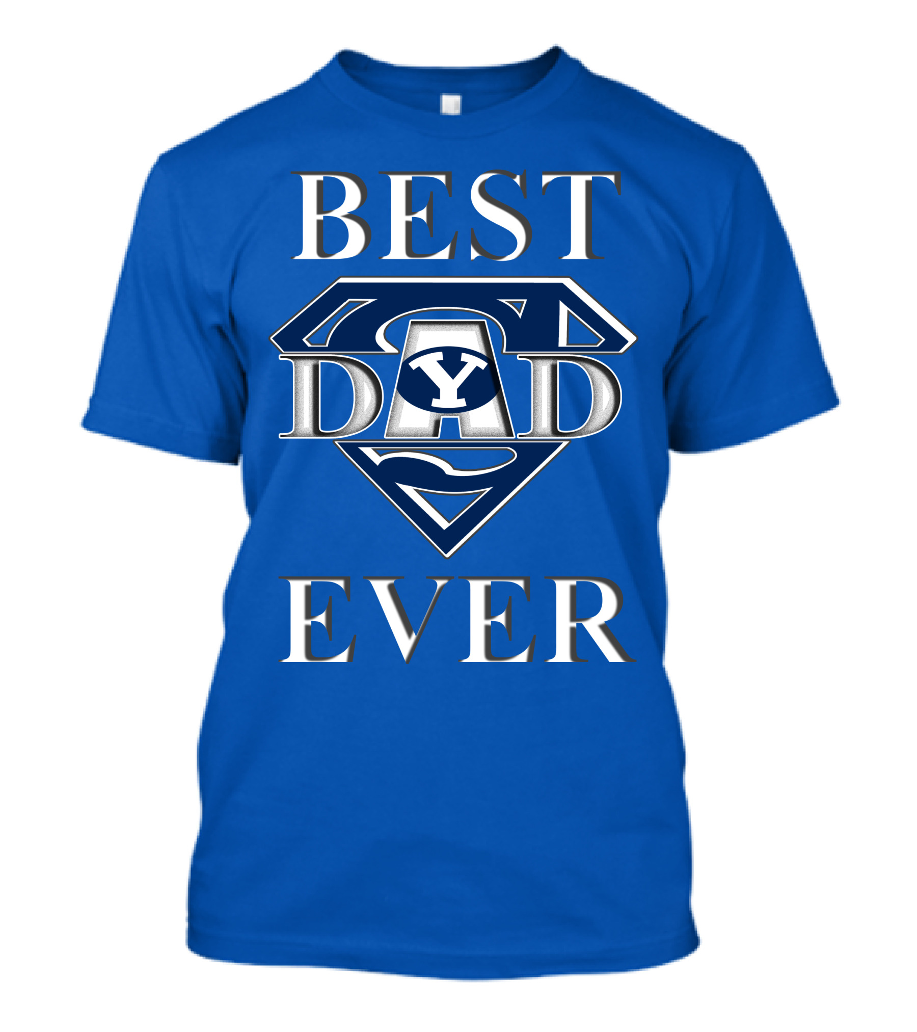 BYU Cougars Best Dad Ever Super Dad T-Shirt