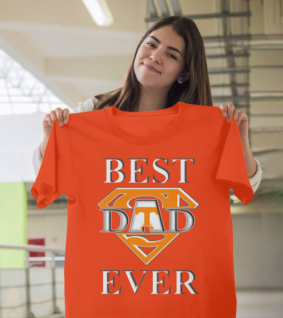 Tennessee Volunteers Best Dad Ever Super T T-Shirt