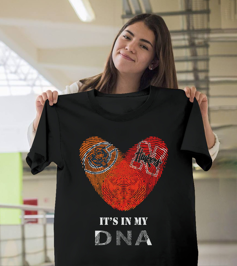 Chicago Bears Nebraska Huskers It's In My DNA T-Shirt