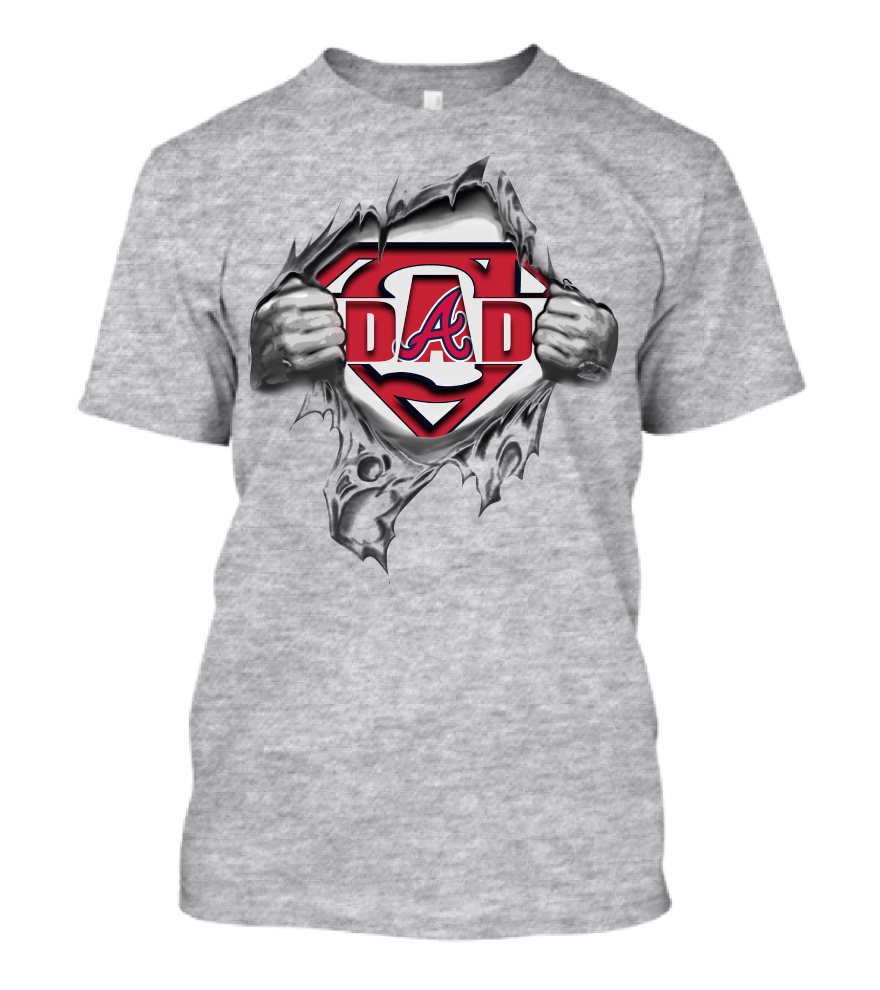 Atlanta Braves Dad Super T-Shirt