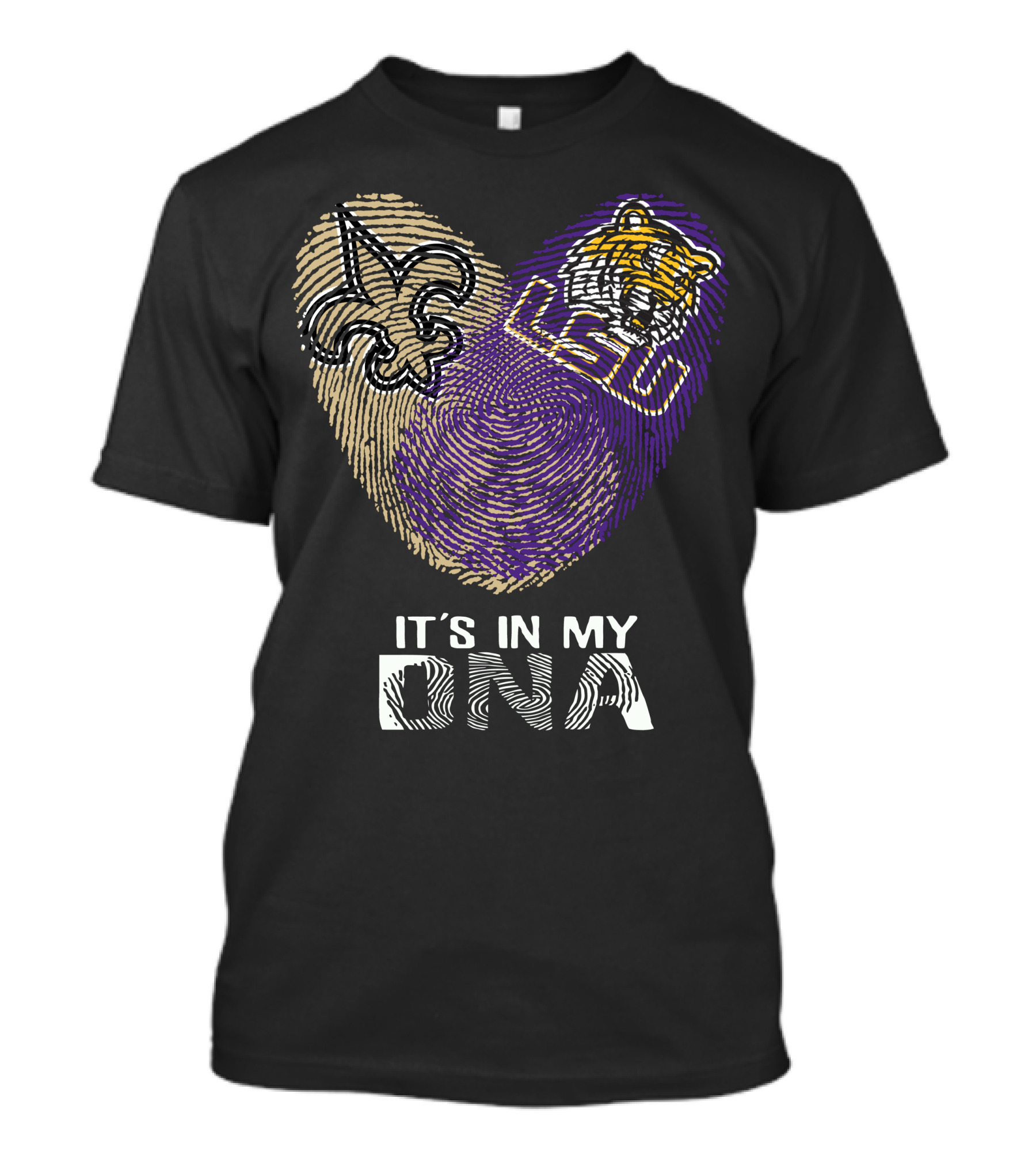 Saints LSU Tiger It's In My DNA T-Shirt