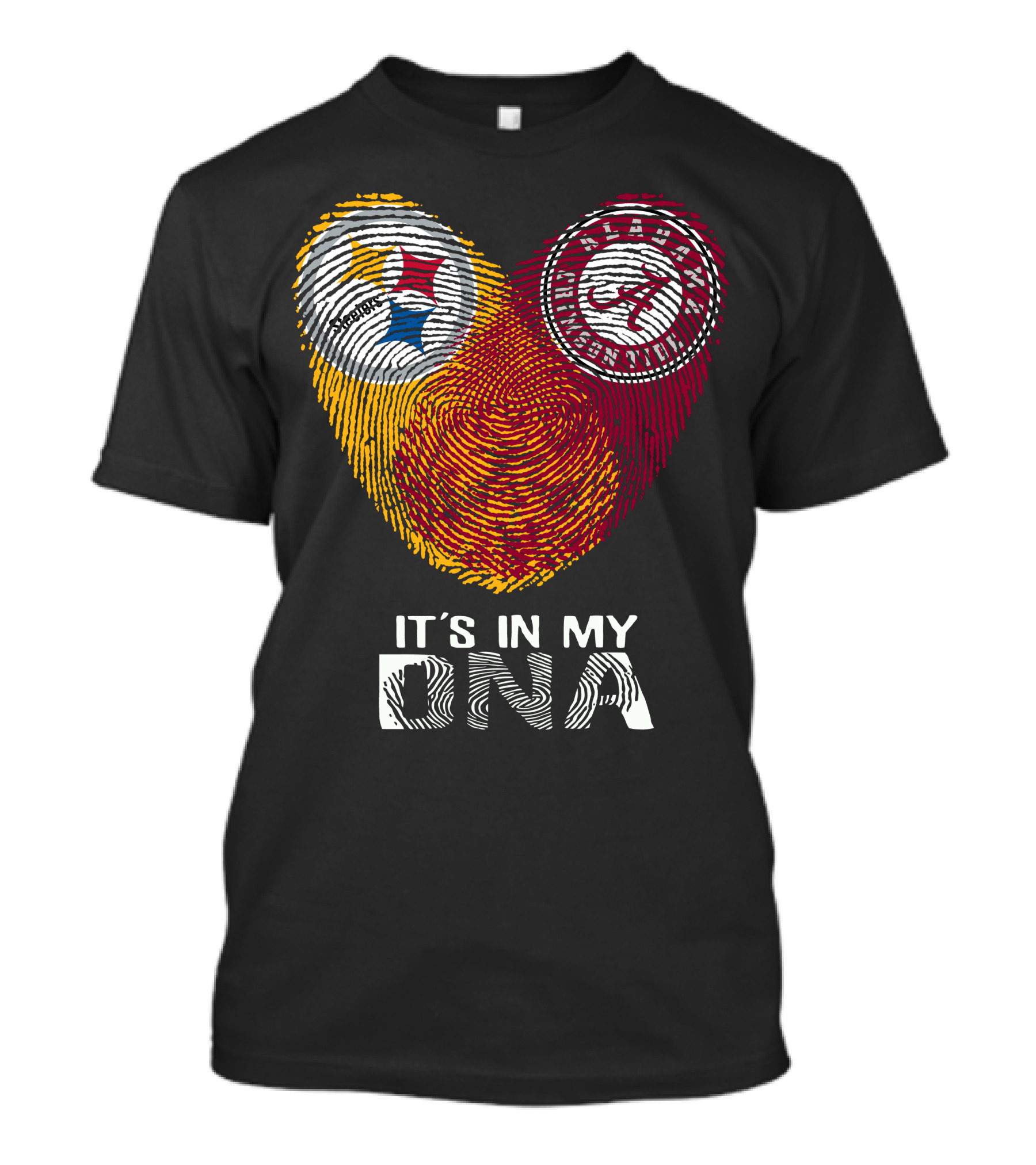 Steelers Alabama Crimson Tide It's In My DNA T-Shirt