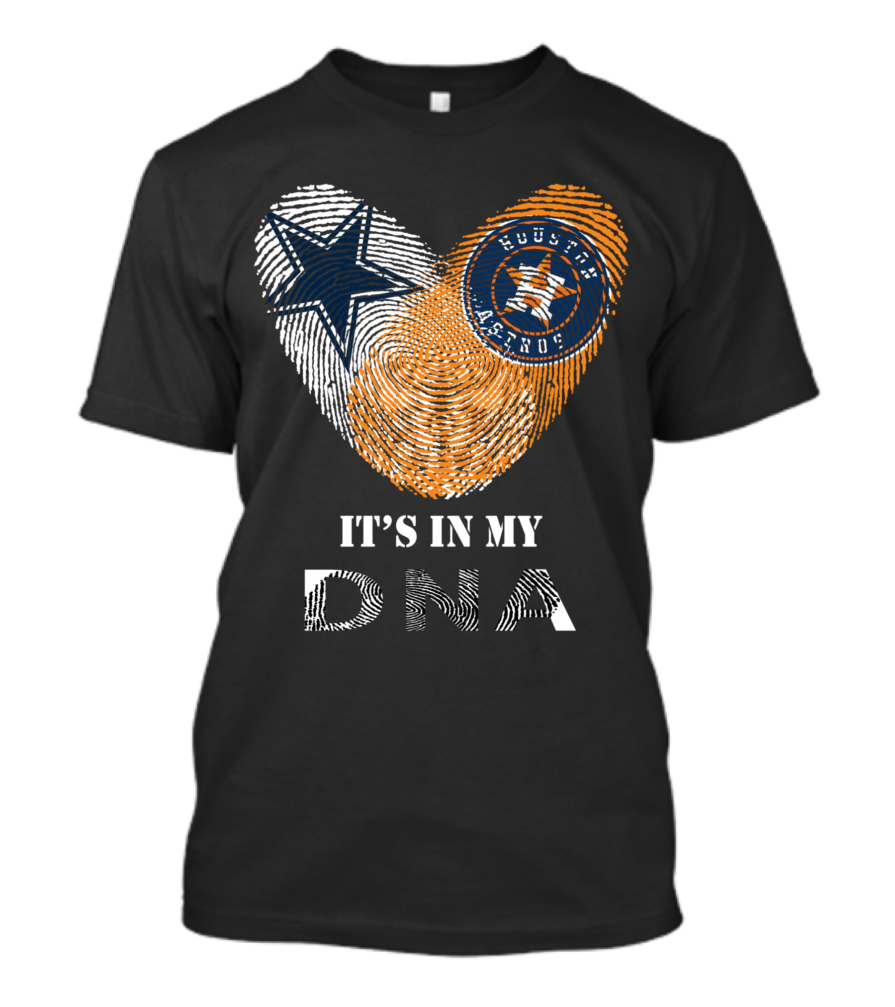 Cowboys Houston Astros It's In My DNA T-Shirt