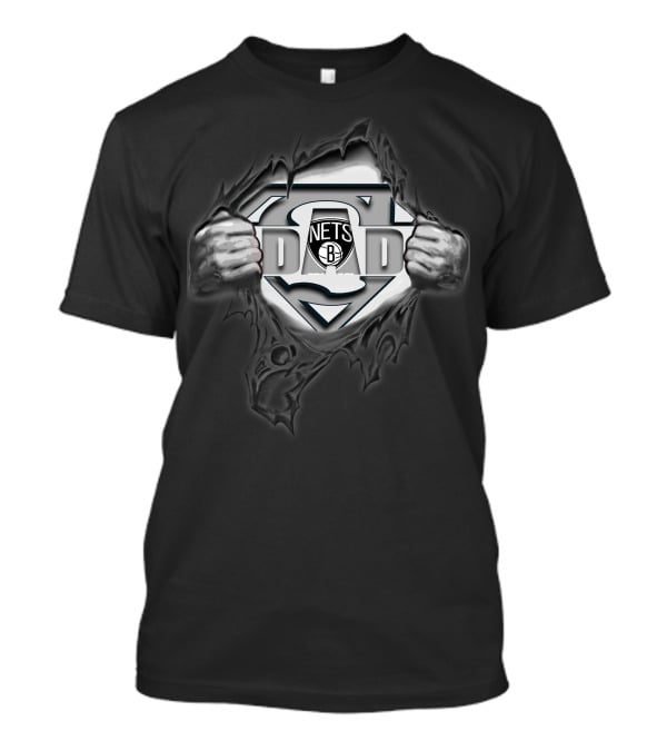 Brooklyn Nets Super Dad Superman T-Shirt