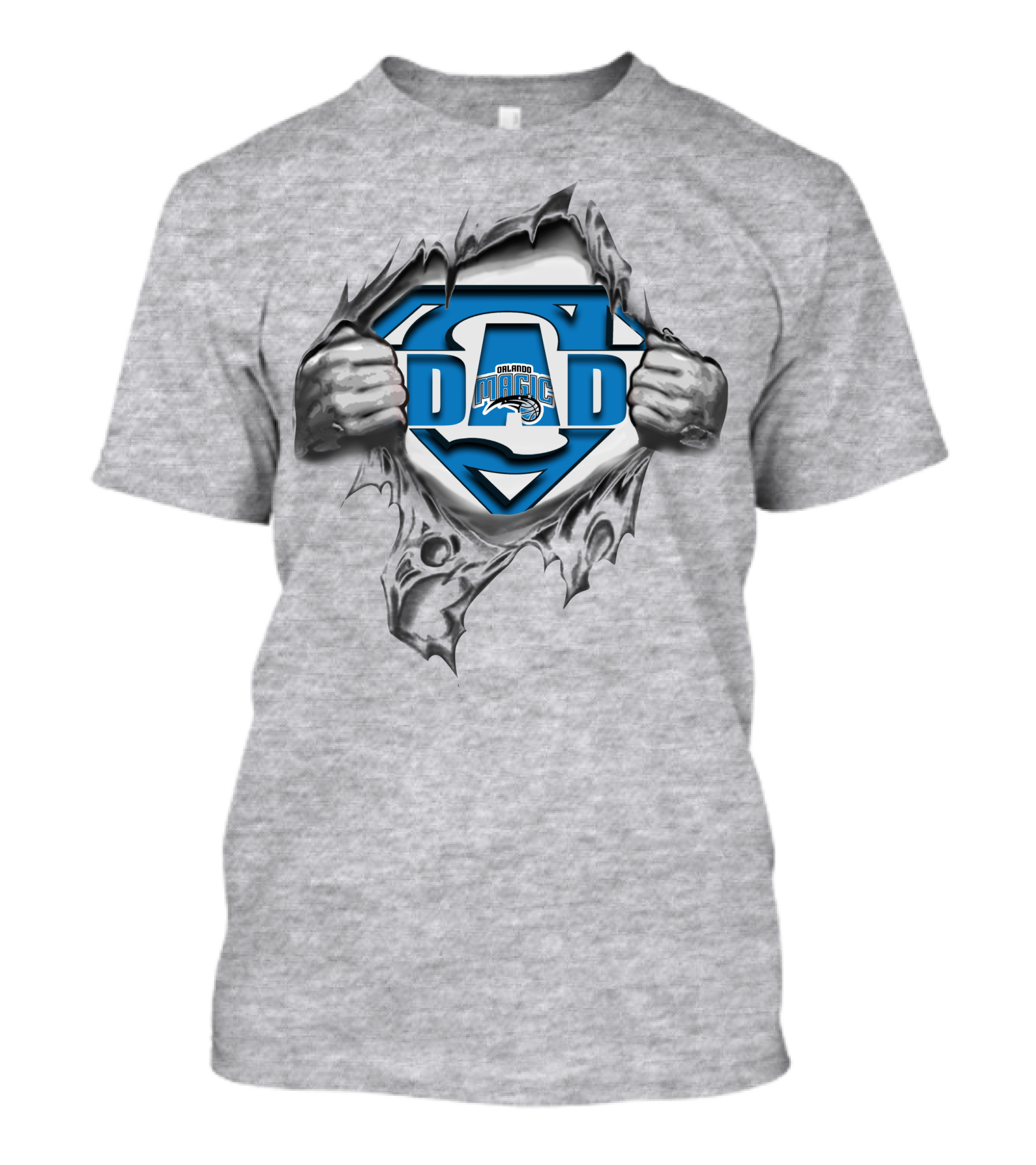 Orlando Magic Super Dad Hero T-Shirt