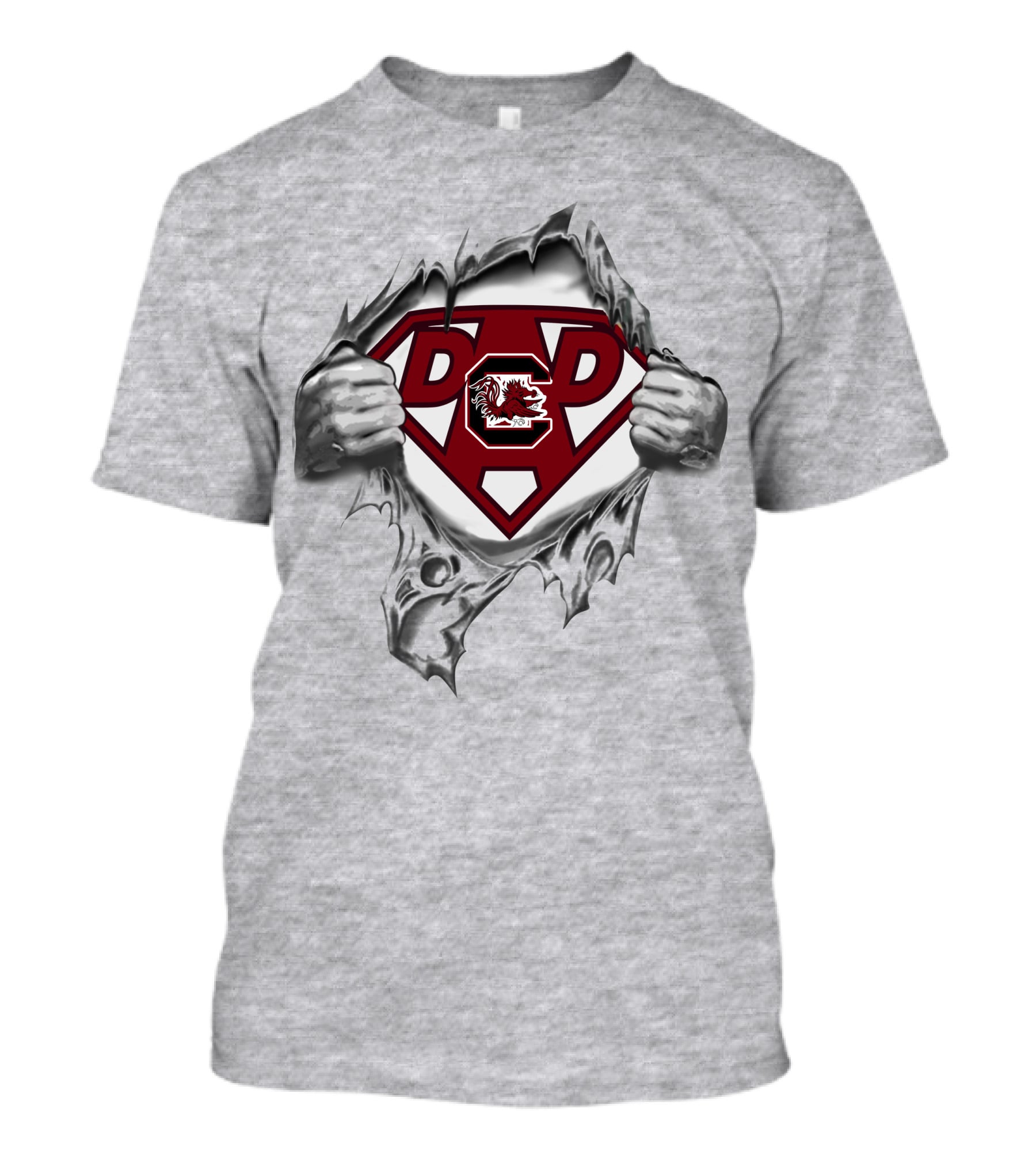 South Carolina Gamecocks Super Dad T-Shirt