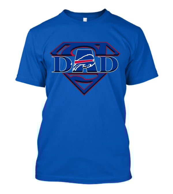 Bills Super Dad Superman Buffalo T-Shirt