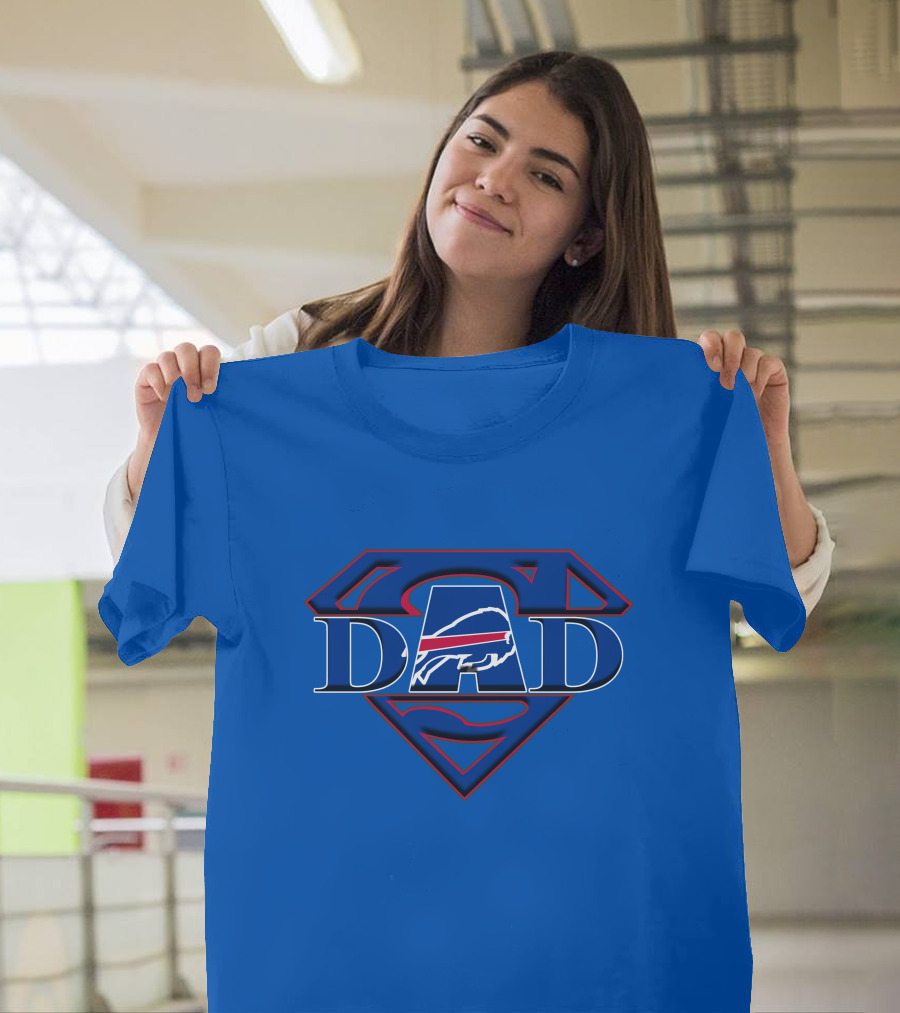 Bills Super Dad Superman Buffalo T-Shirt