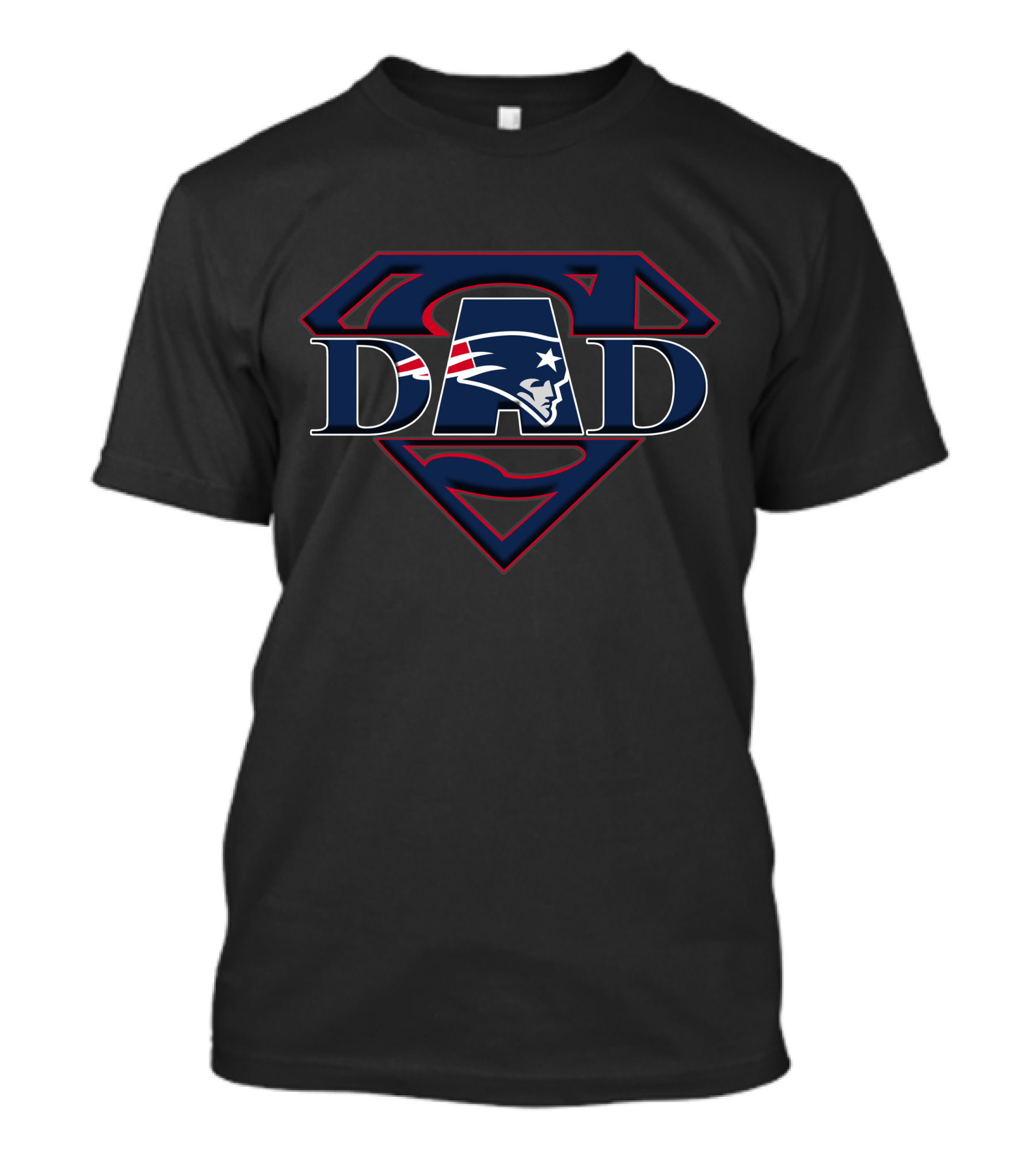 New England Patriots Super Dad Superman T-Shirt
