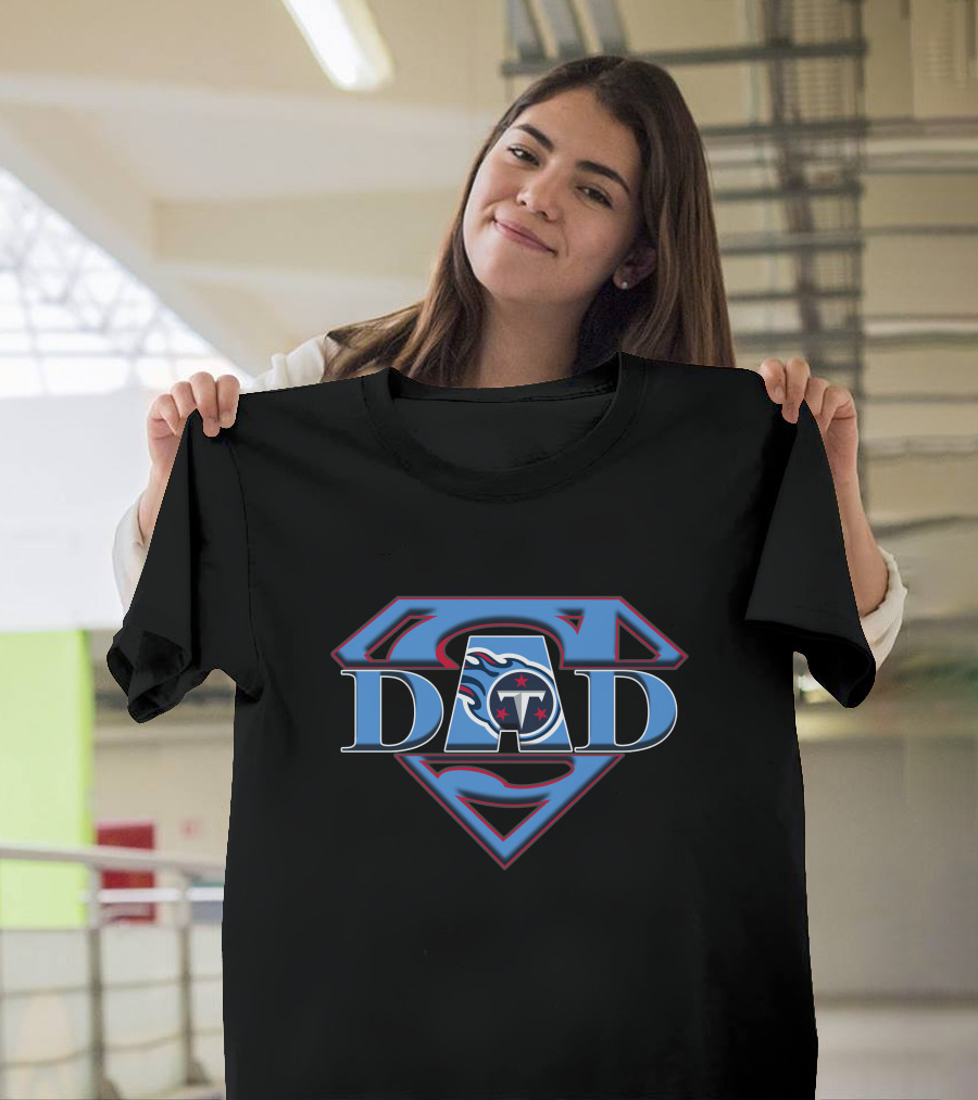 Tennessee Titans Super Dad Superman T-Shirt