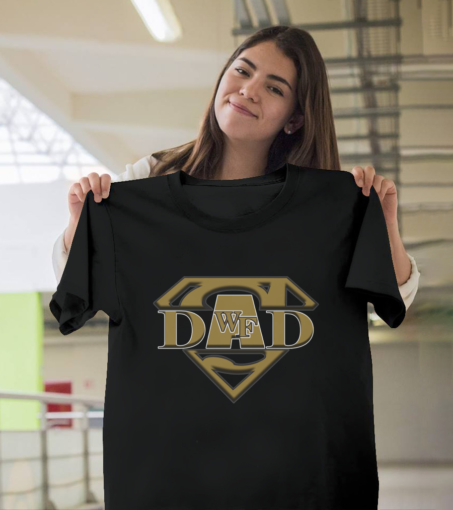 Wake Forest Demon Deacons WF Super Dad T-Shirt
