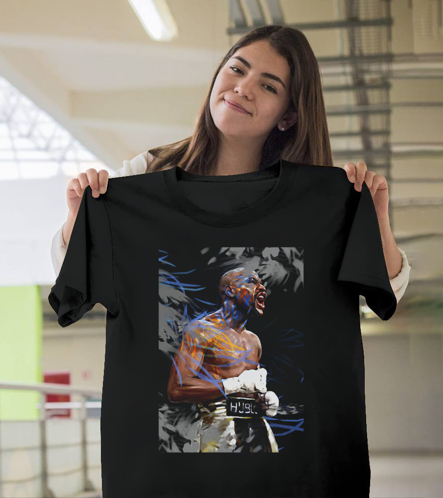 Hugo Floyd Boxing Champion Athletic Expression Dynamic T-Shirt
