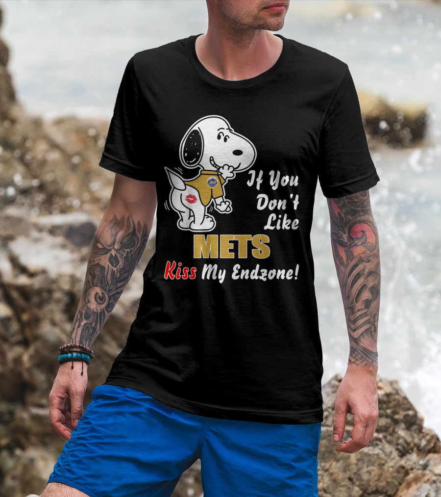 Snoopy Mets If You Don’t Like Kiss My Endzone T-Shirt