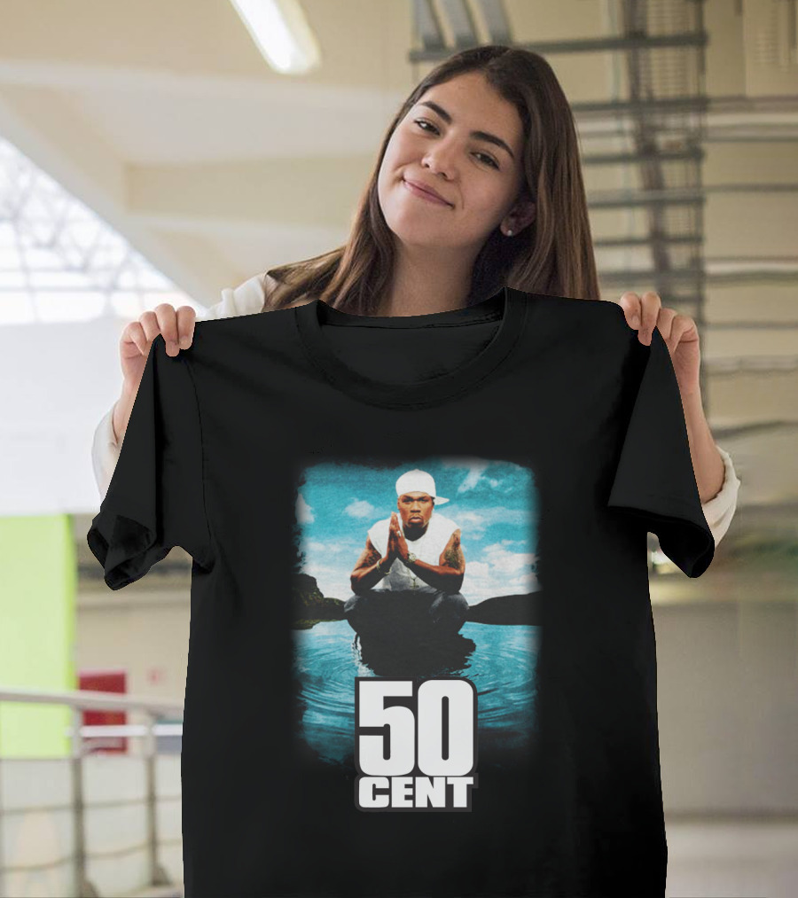 Cent Iconic Album Cover With Praying Pose And Sky T-Shirt