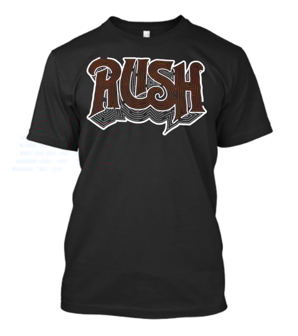 Rush Logo Bold Retro Style T-Shirt