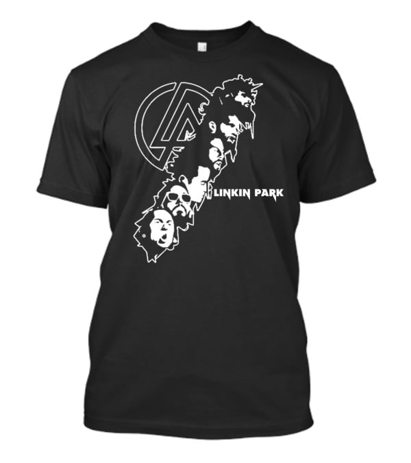 Linkin Park Band Members Silhouette T-Shirt