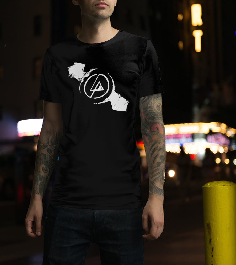 Linkin Park Symbol Bat Wings Logo Rock Band T-Shirt