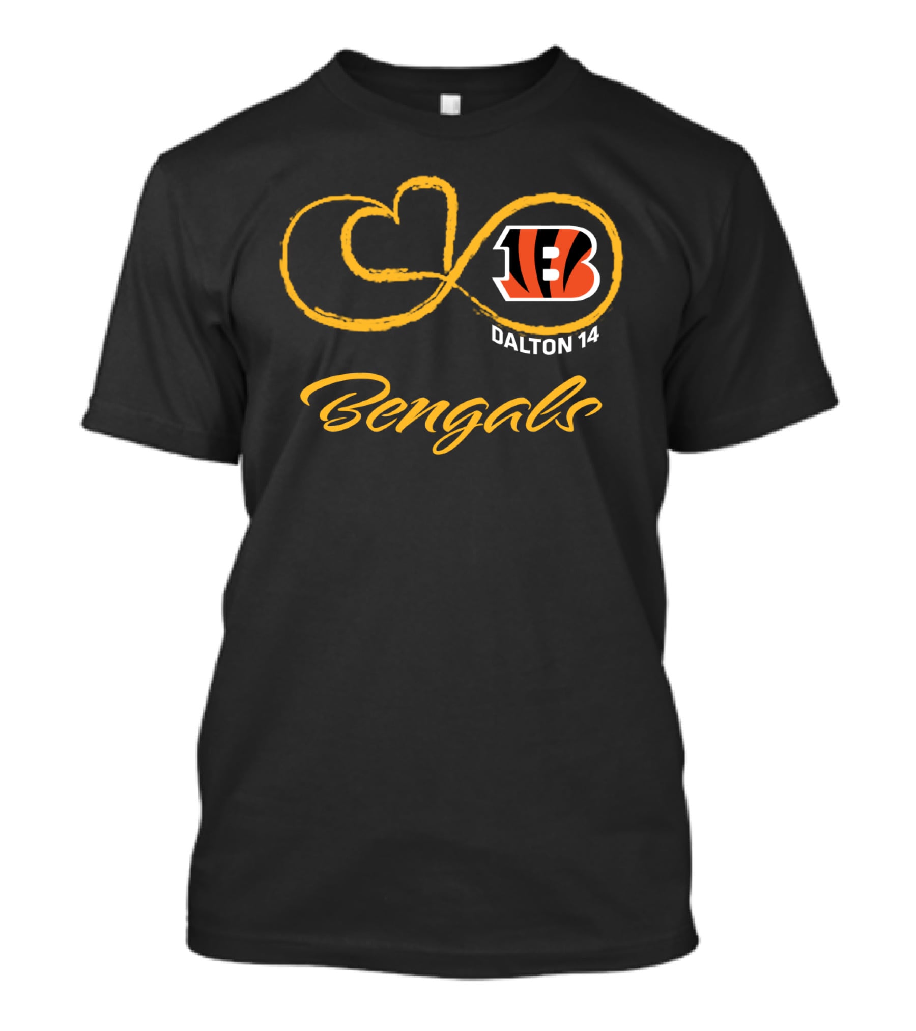 Bengals Dalton 14 Infinity Symbol T-Shirt