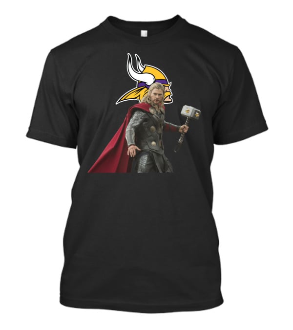 Minnesota Vikings Thor Mashup T-Shirt