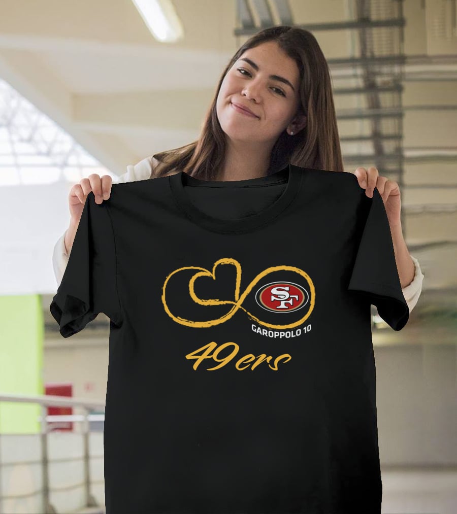 San Francisco 49ers Garoppolo 10 Infinity Logo T-Shirt