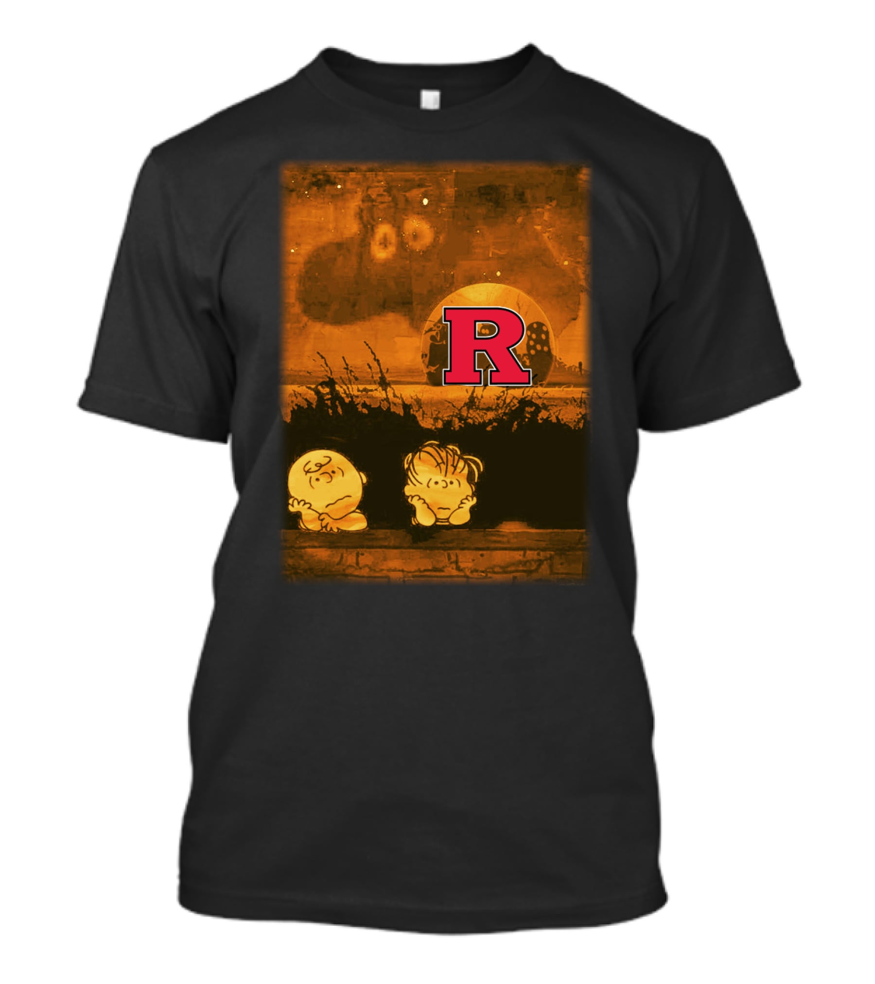 Rutgers Football Halloween Peanuts Great Pumpkin T-Shirt