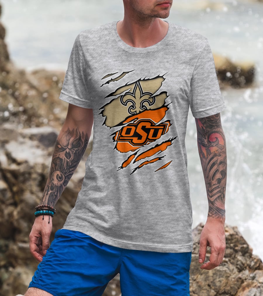 OSU Saints Fleur-de-Lis T-Shirt