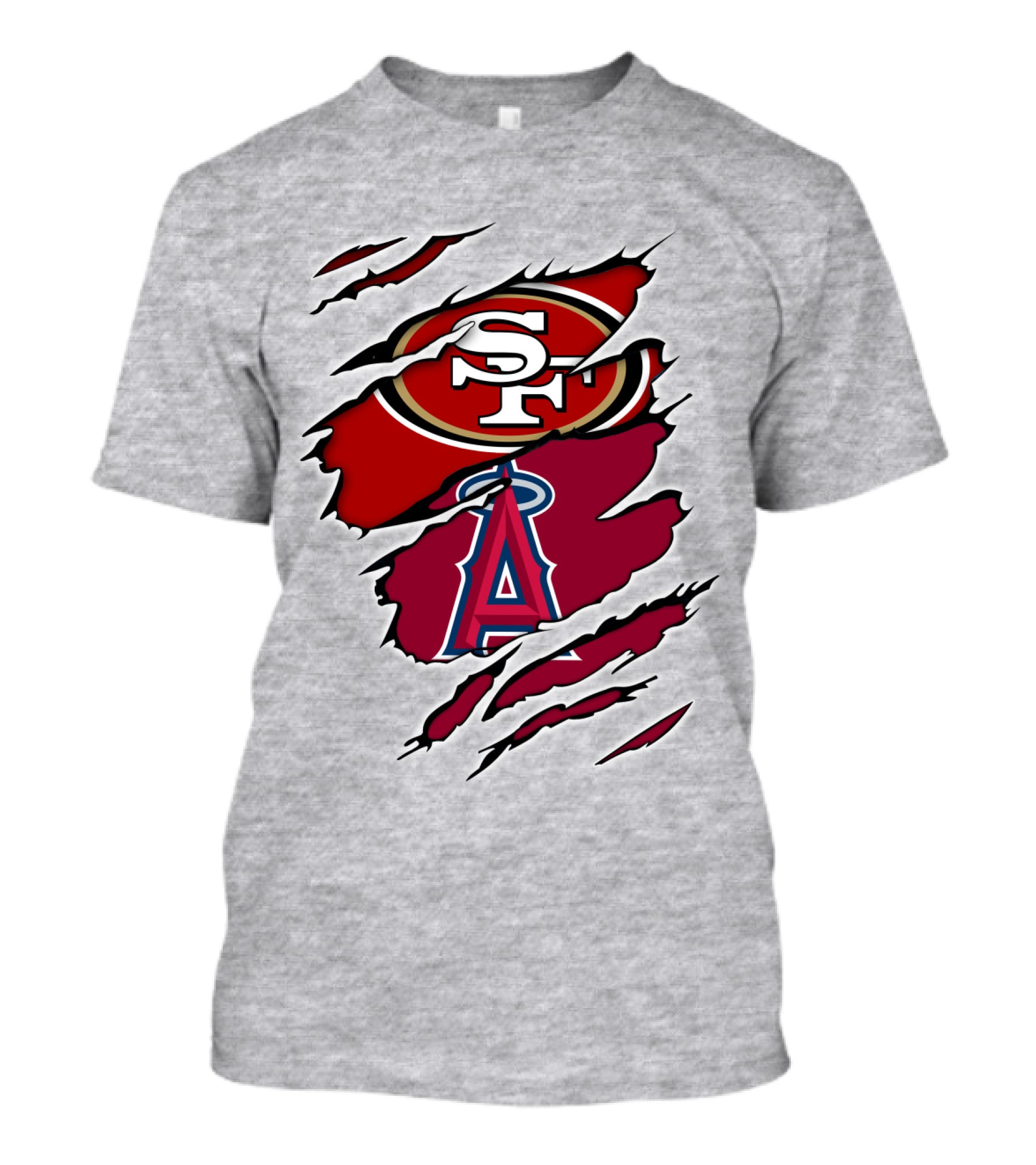 49ers SF Angels A Logo Fusion T-Shirt