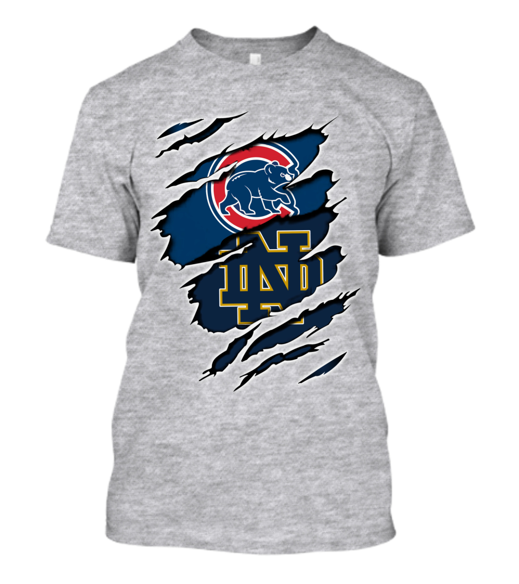 Cubs Notre Dame Rip T-Shirt