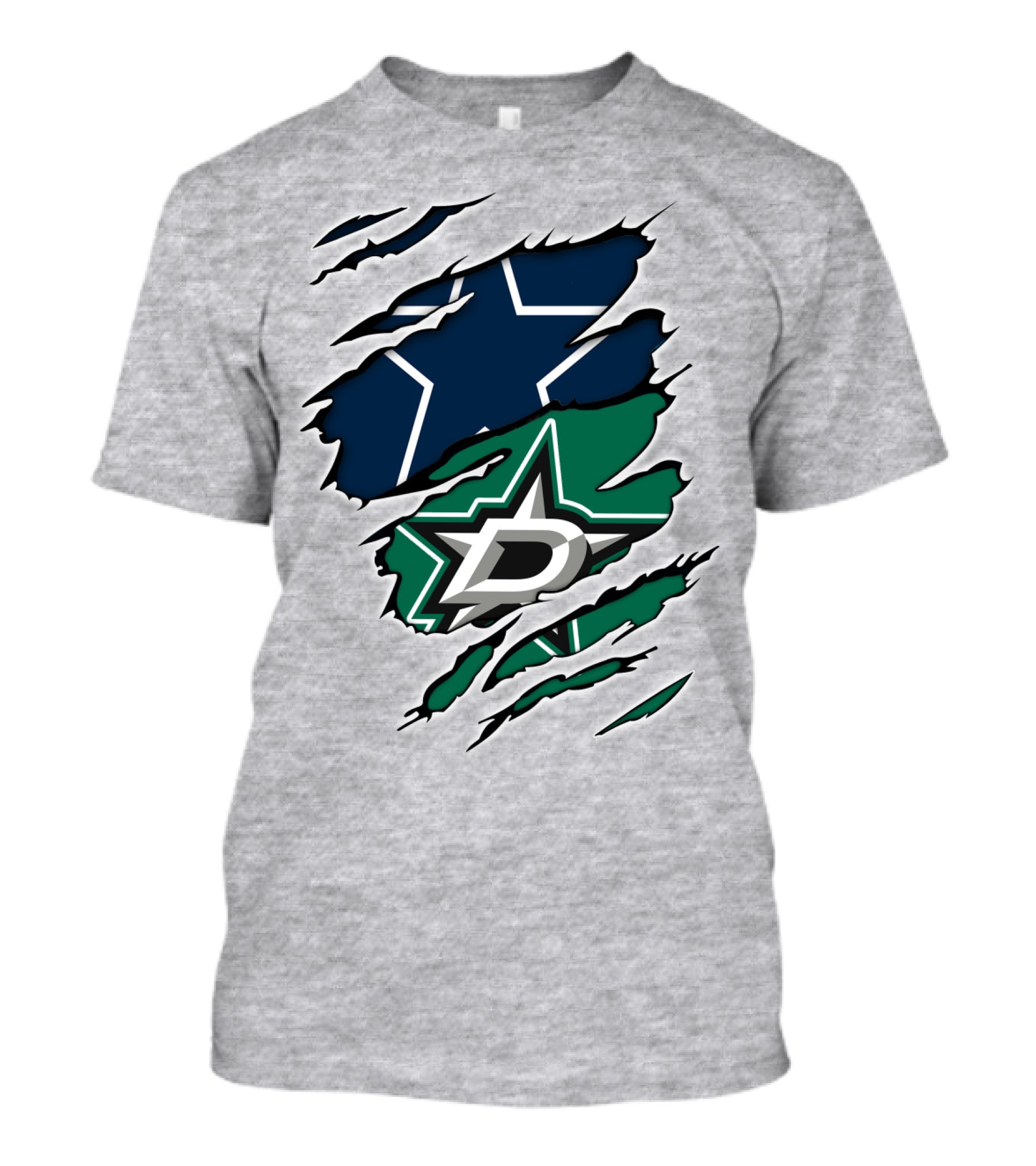 Dallas Cowboys Stars Logo Fusion T-Shirt