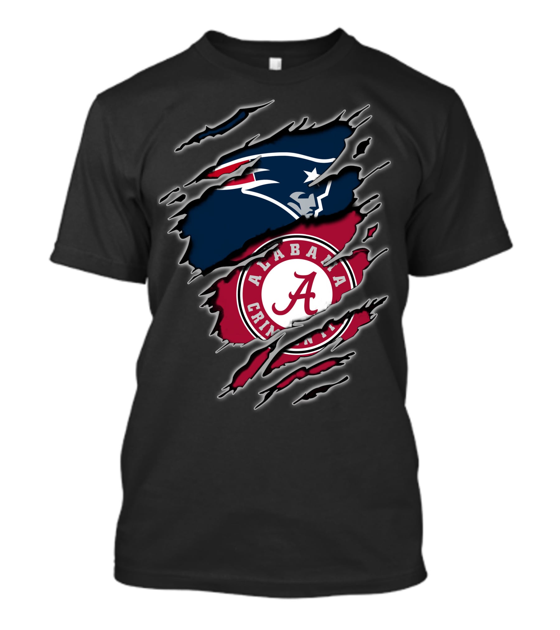 Patriots Alabama Crimson Tide Crossover T-Shirt