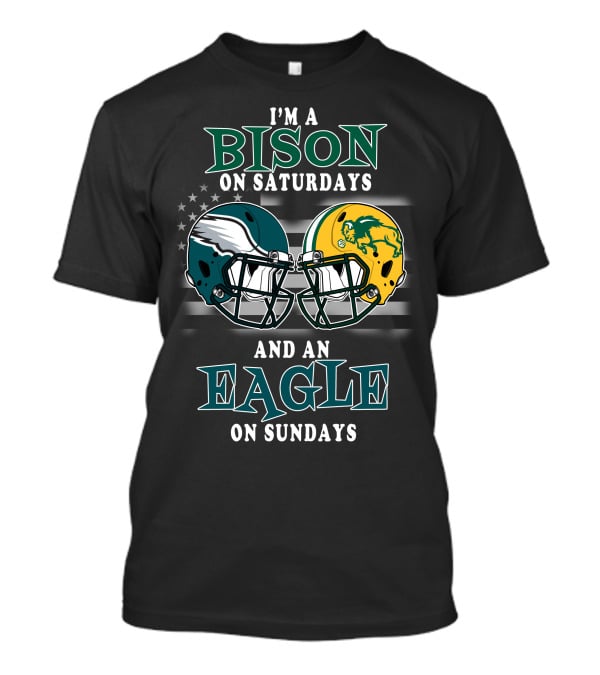 I'm A Bison On Saturdays And An Eagle On Sundays T-Shirt