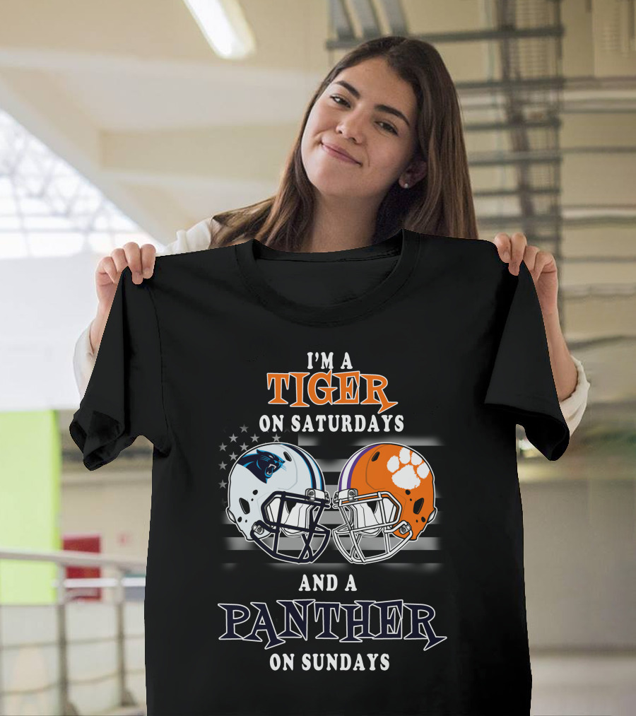 I'm A Tiger On Saturdays And A Panther On Sundays T-Shirt