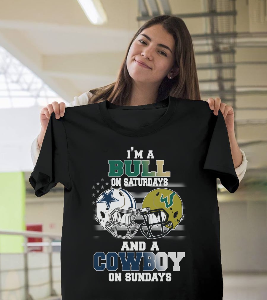 I'm A Bull On Saturdays And A Cowboy On Sundays T-Shirt