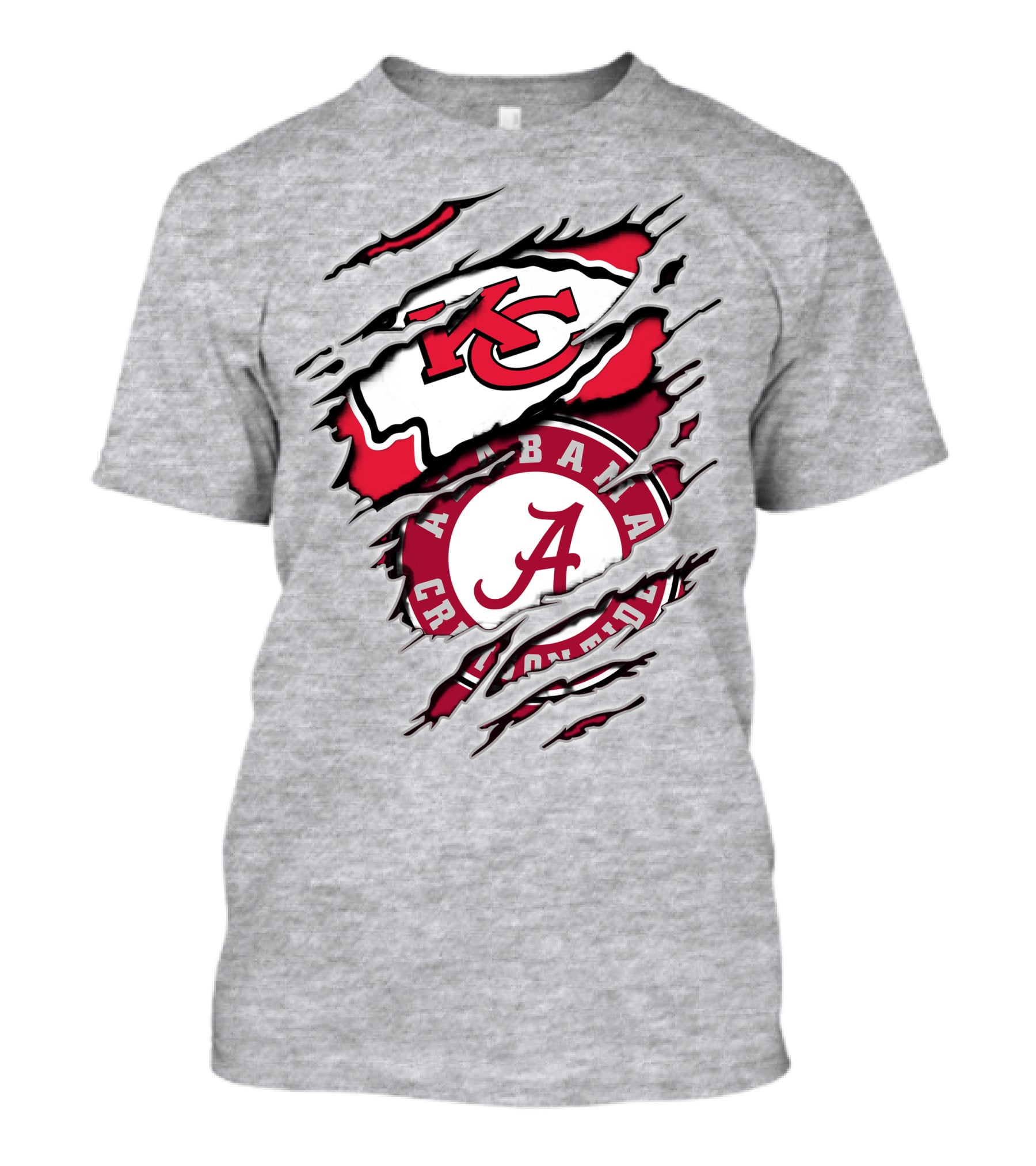 Kansas City Chiefs Alabama Crimson Tide Fan Gear T-Shirt