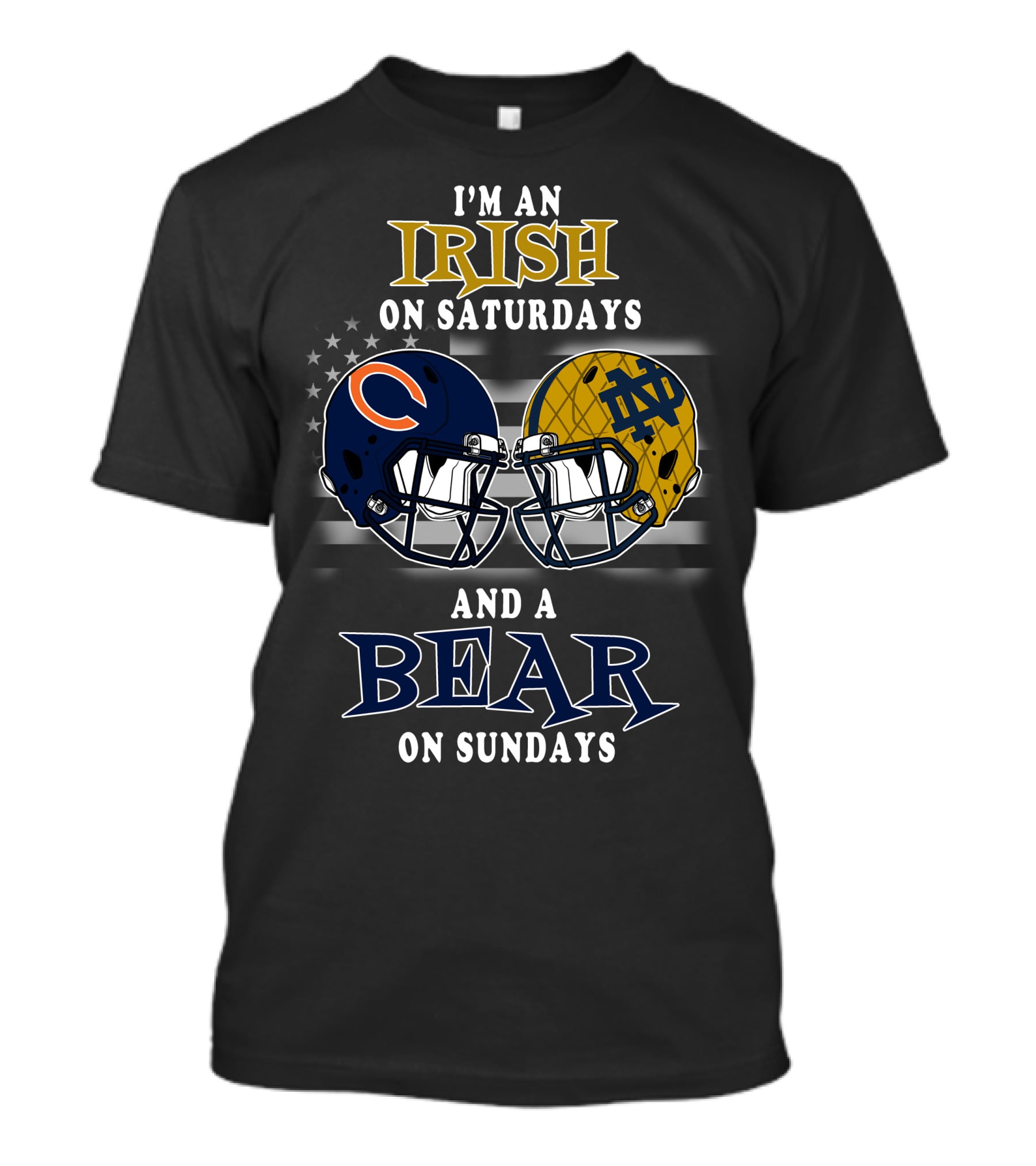 I'm An Irish On Saturdays And A Bear On Sundays T-Shirt