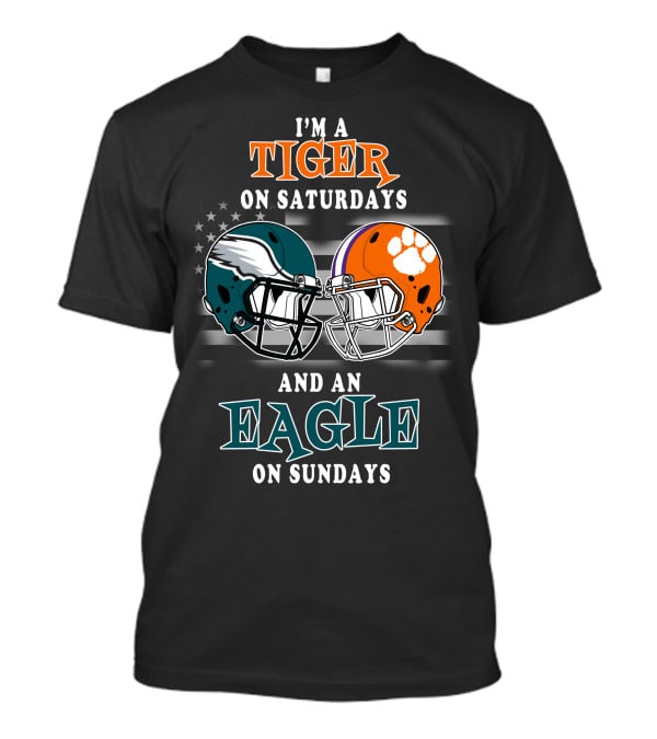 I'm A Tiger On Saturdays And An Eagle On Sundays T-Shirt
