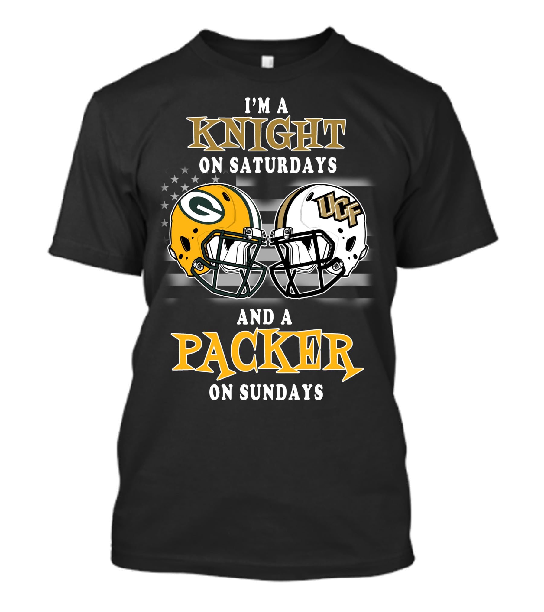 I'm A Knight On Saturdays And A Packer On Sundays T-Shirt