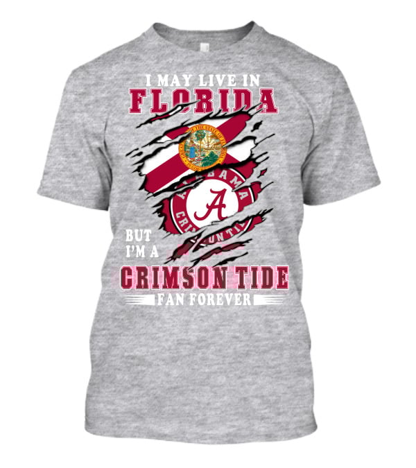 Florida Living Alabama Crimson Tide Fan Forever T-Shirt