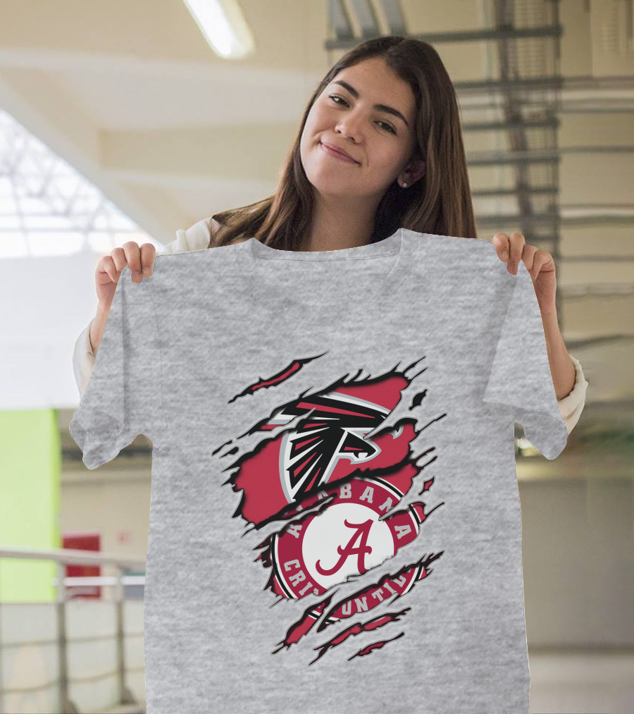 Falcons Alabama Crimson Tide Fan T-Shirt