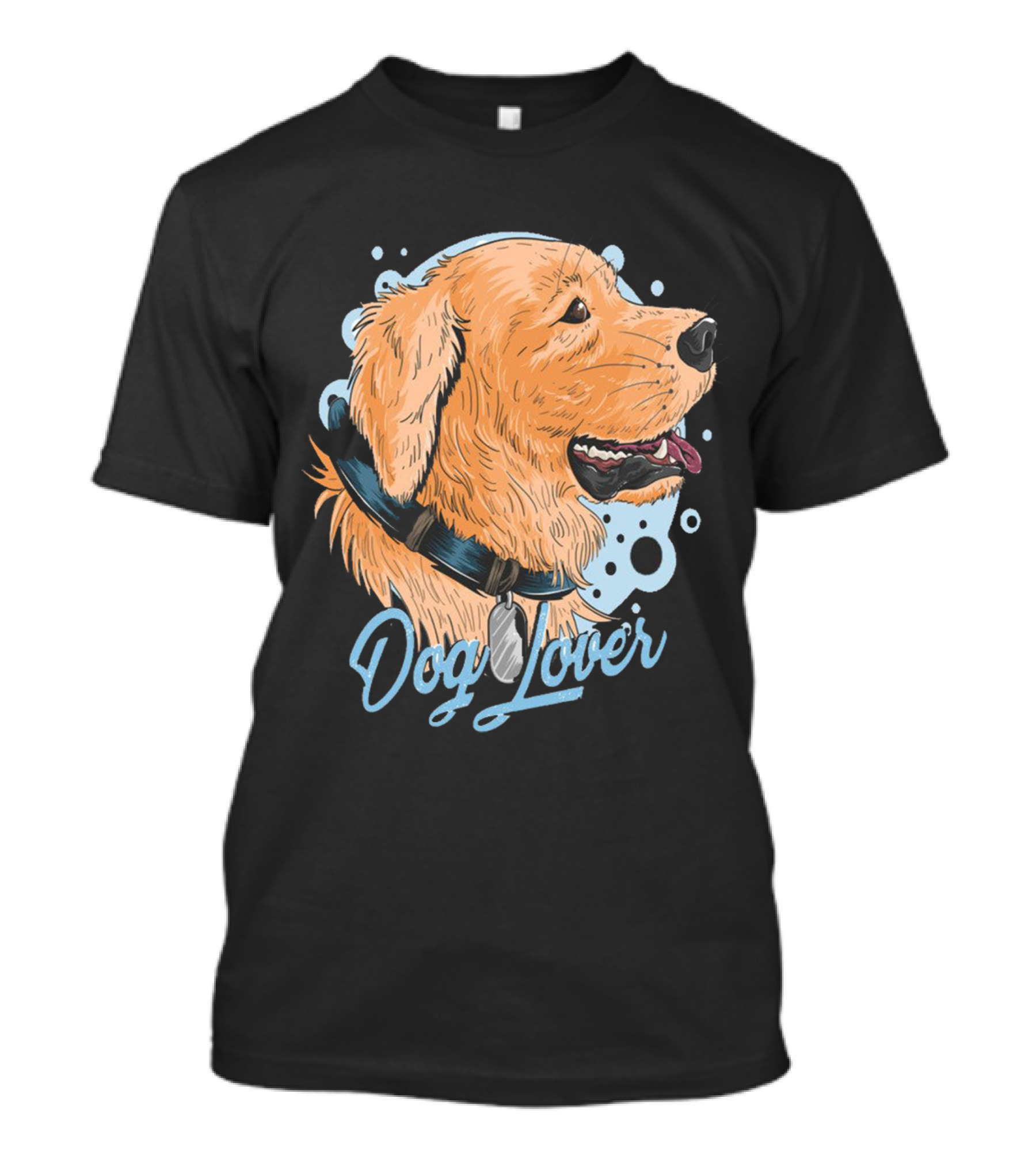 Dog Lover Golden Retriever Art T-Shirt