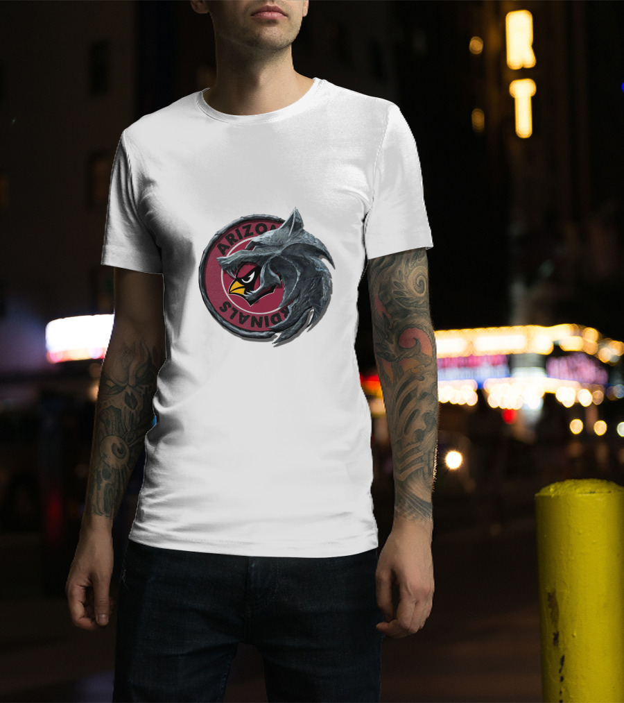Arizona Cardinals Ravens Style Duality T-Shirt