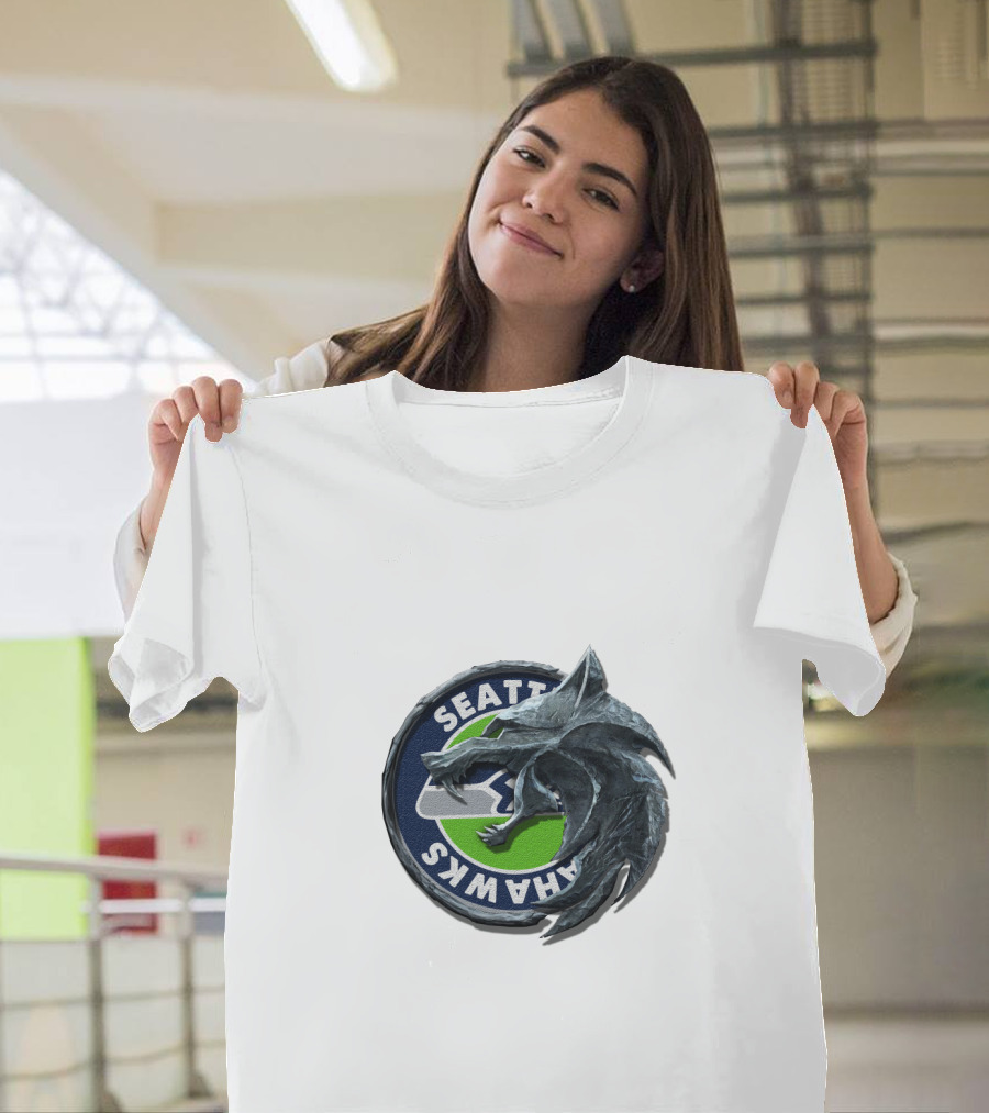 Seattle Seahawks Iconic Wolf Emblem Design Cht1Twnfl2028 T-Shirt