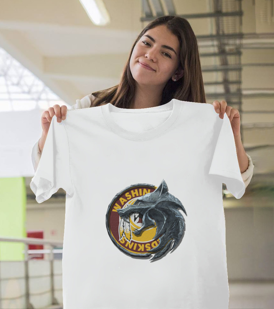 Washing Redskins Dragon Logo Cht1Twnfl2031 T-Shirt