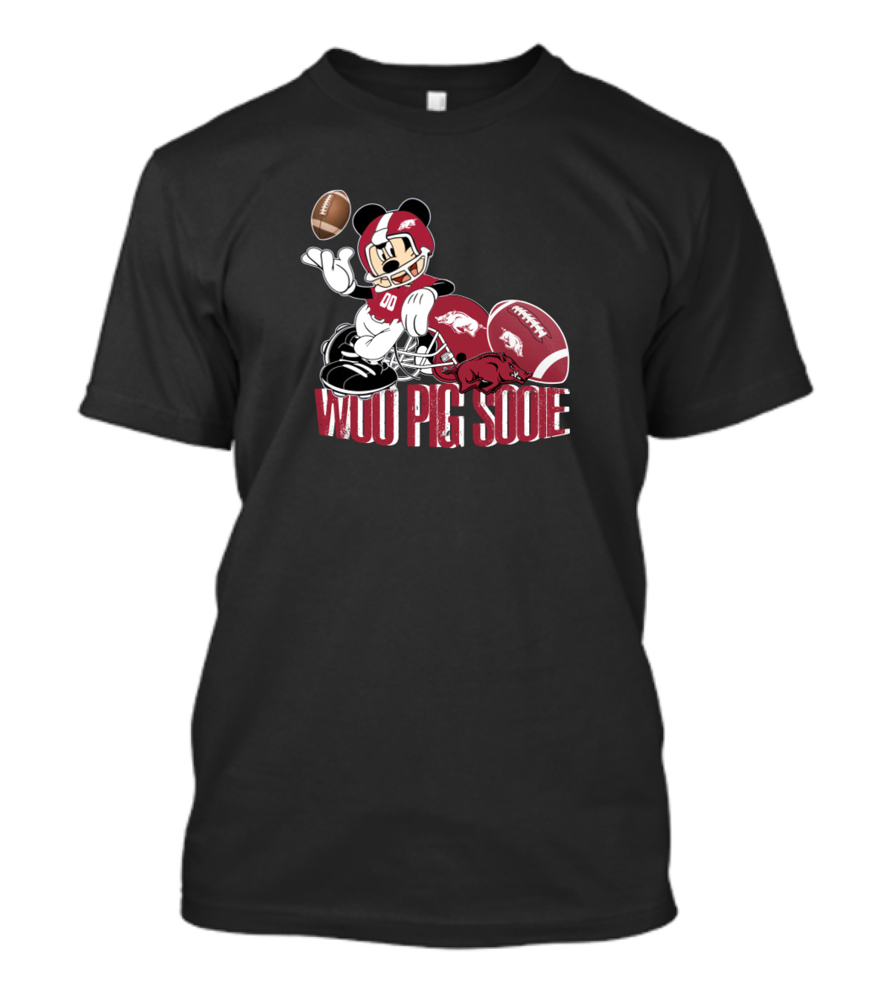 Woo Pig Sooie Football Mickey 00 T-Shirt