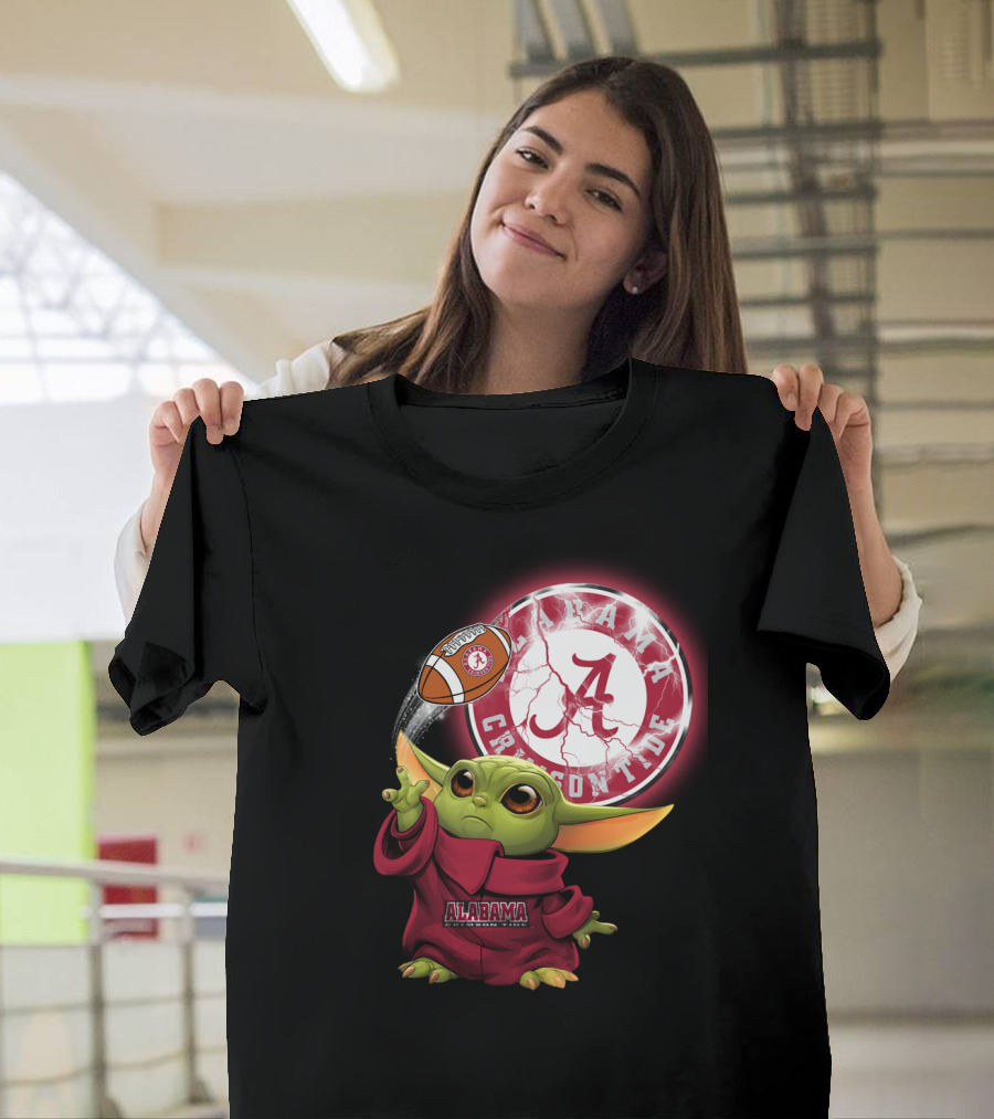 Alabama Crimson Tide Baby Alien Football Magic T-Shirt