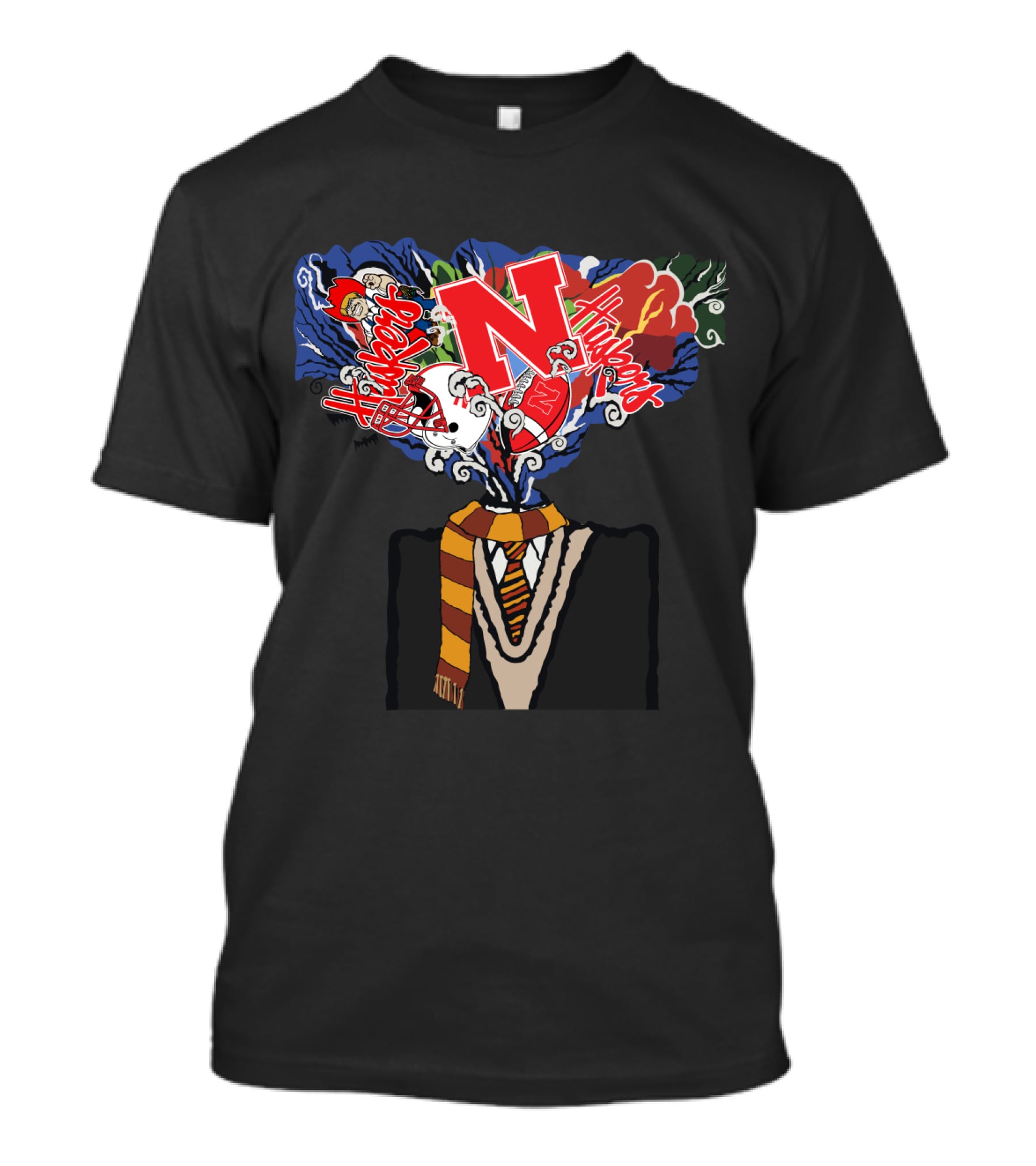 Husker Nebraska Sports Fanatic Explosion T-Shirt