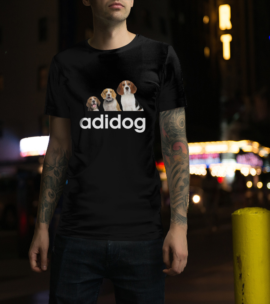 Chtdad1001 Adidog Beagle Trio T-Shirt