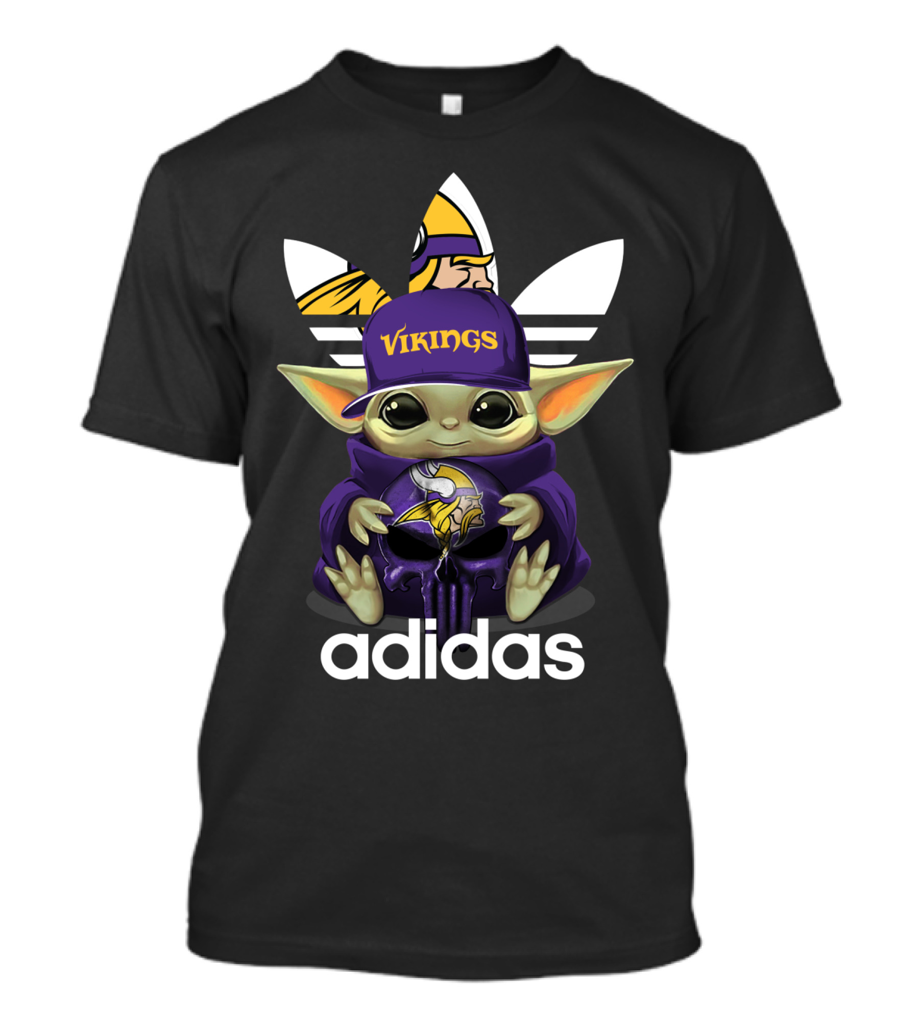 Yoda Vikings Minnesota Football Fan T-Shirt
