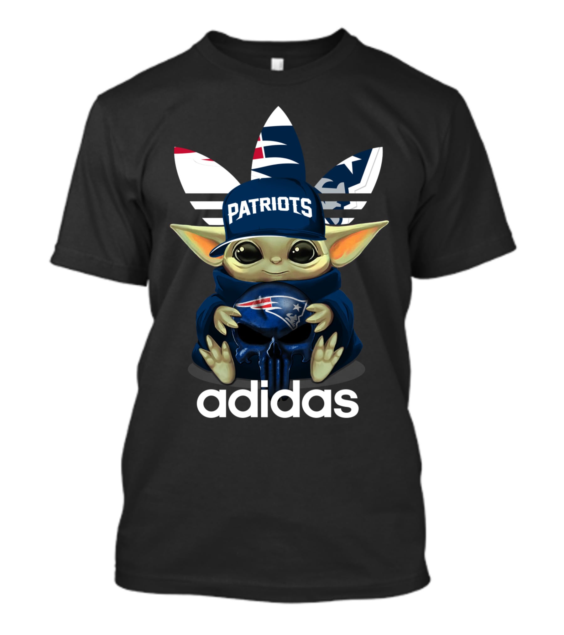 Patriots Yoda New England Fan Gear T-Shirt
